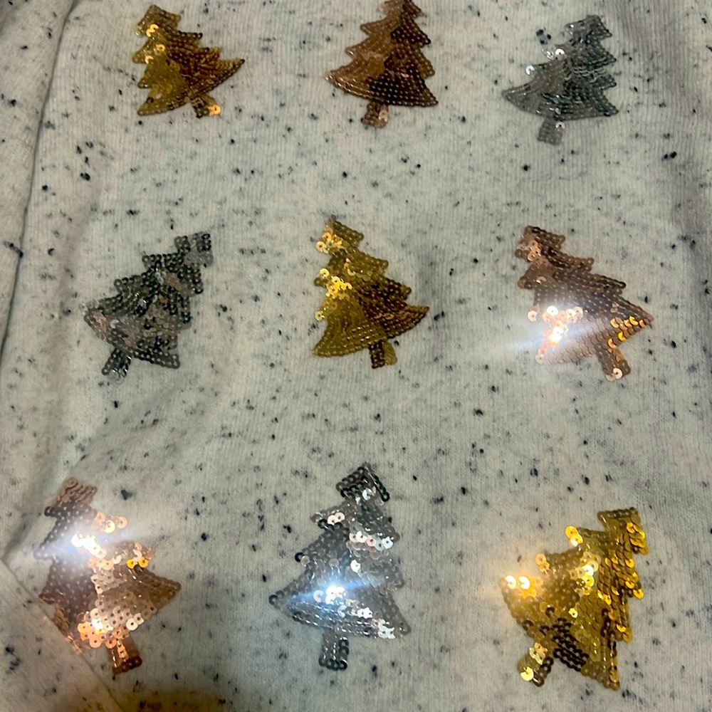 Holiday sweater "not so ugly Christmas sweater"